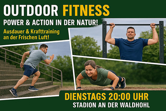 Outdoor-Fitnesskurs der TG Groß-Karben
